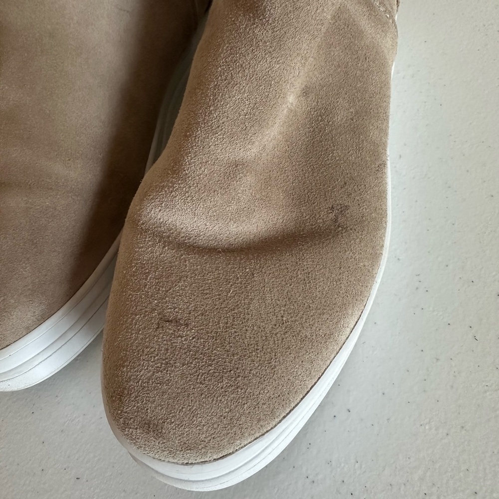 Women’s 8.5 J/Slides Tan/Gray Tristan‎ Boot with Faux Fur - Picture 11 of 11